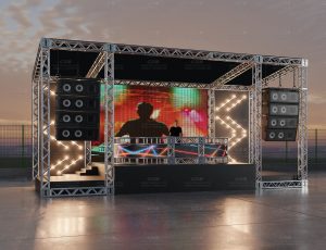 DJ音乐节舞台Blend工程源文件