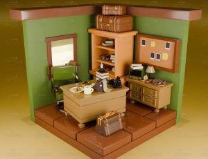 low poly低多边形卡通场景124-Blender工程源文件