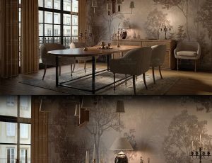 北欧餐厅渲染场景Blend工程源文件