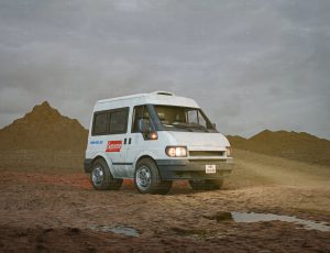 福特汽车荒芜地区场景Blend工程源文件