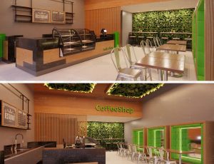 极简咖啡店Blend工程源文件