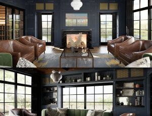 森林小屋卧室的渲染场景Blend工程源文件