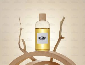 玻璃瓶样机场景Blend工程源文件