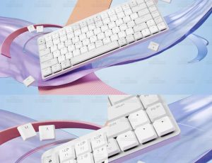 渐变键盘场景Blend工程源文件