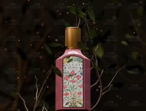 精华露花卉场景Blend工程源文件