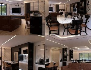 家居场景Blend工程源文件