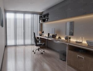 家庭办公室大场景Blend工程源文件