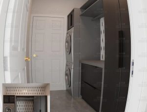 小型家庭洗衣房的场景Blend工程源文件