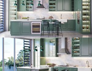 宜家厨房创意Blend工程源文件