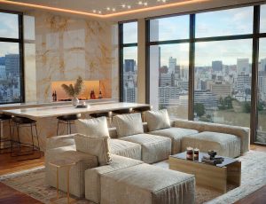 北欧设计风格的客厅渲染场景Blend工程源文件