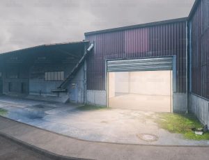 工业车库场景Blend工程源文件