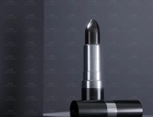 黑色口红场景Blend工程源文件