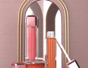 液体唇膏样机场景Blend工程源文件