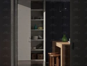 厨房一角Blend工程源文件