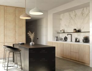 欧式简约风格膳厅Blend工程源文件