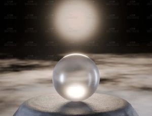 皮革讲台场景Blend工程源文件