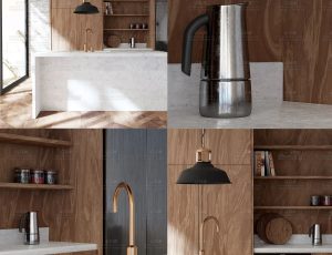 北欧小厨房场景Blend工程源文件