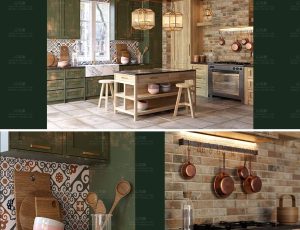 北欧农村家庭厨房Blend工程源文件