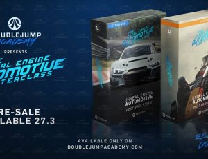 Doublejump UE5汽车赛车展示动态设计大师班