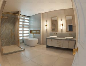 豪华浴室Blend工程源文件