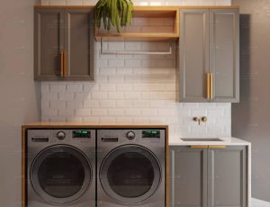 设备定制的洗衣场景Blend工程源文件