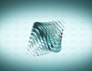 循环玻璃动画Blend工程源文件