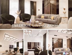 奢华时尚大客房客厅Blend工程源文件Blend工程源文件