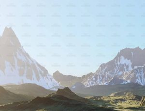 大山自然场景Blend工程源文件