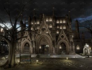 死亡黑暗教堂Blend工程源文件