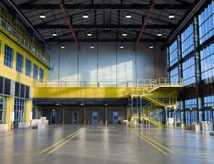 大型高级仓库场景Blend工程源文件