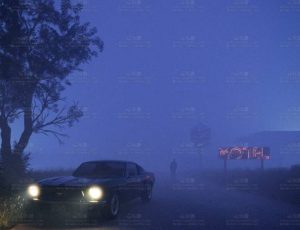 夜晚迷雾郊区Blend工程源文件