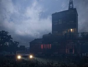 夜晚农庄场景Blend工程源文件