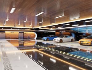 酷炫科幻豪车库Blend工程源文件