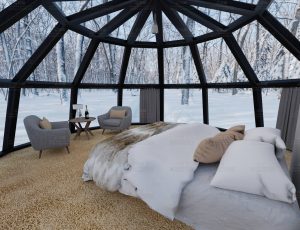 冬季露天别墅场景Blend工程源文件