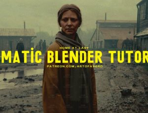 Blender电影概念氛围关键帧设计技巧大师课