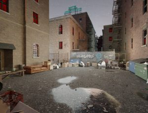 混混后巷街道Blend工程源文件