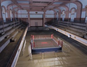 拳击舞台格斗擂台Blend工程源文件