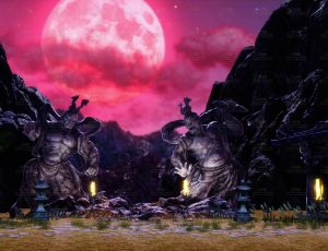 血夜破损寺庙场景Blend工程源文件