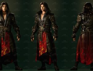 UE5素材—帅气西方男爵战士