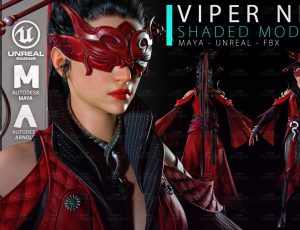 UE5素材—永劫无间宁红夜