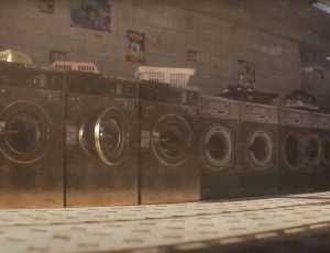 概念洗衣机房Blend工程源文件