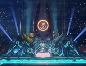 炫酷赛博朋克科幻舞台Blend工程源文件