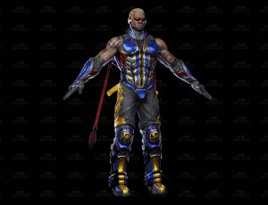 铁拳8乌鸦Blend模型