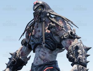 星际恶魔流浪者战士Blend模型