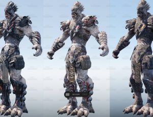 宇宙星际恶魔王Blend模型