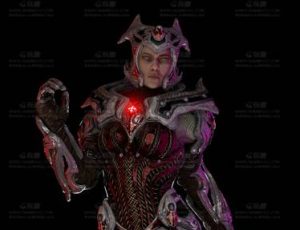 宇宙银河特警Blend模型