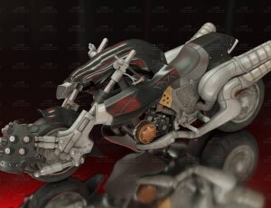 最终幻想7克劳德摩托车Blend模型