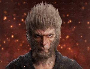 孙悟空雕像Blend模型