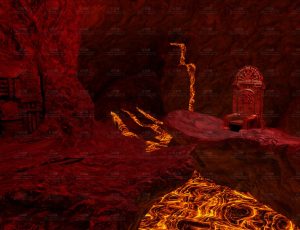 岩浆洞王座Blend工程源文件