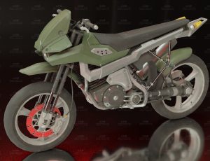 越野高级摩托车Blend模型